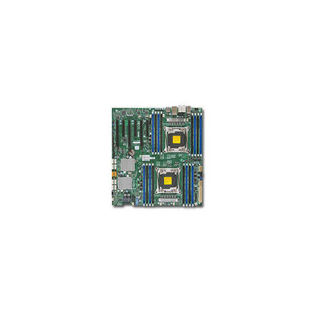 SUPERMICRO X10DAC-B Dual LGA2011/Intel C612/DDR4/SATA3&SAS3&USB3.0/A&2GbE/EATX MBD-X10DAC-B